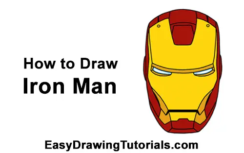How to Draw Iron Man Step by Step - YouTube